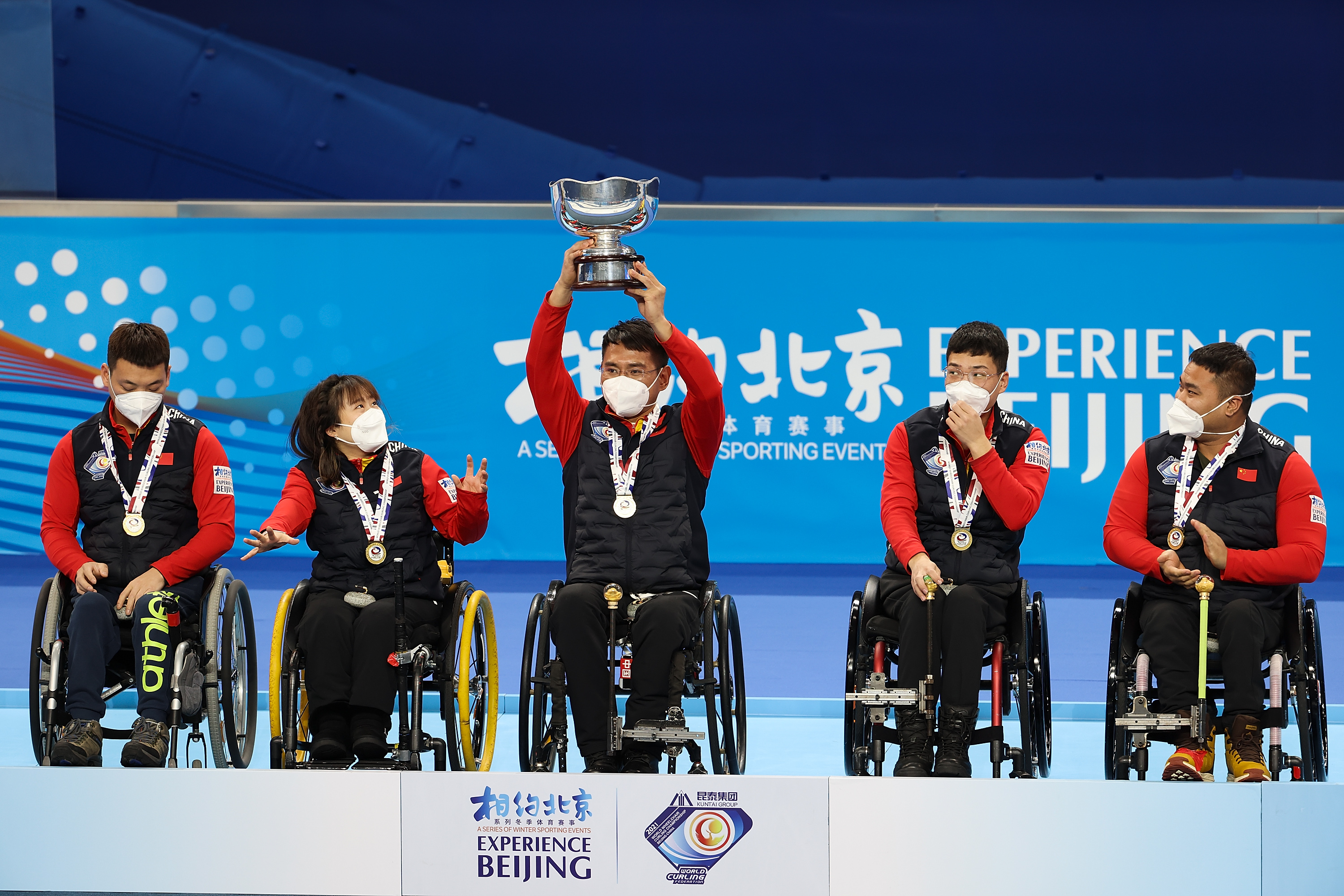 2021世界轮椅冰壶锦标赛正式开赛
