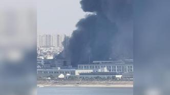 杭州一厂房发生火灾，主要燃烧物为纸板、化纤原料