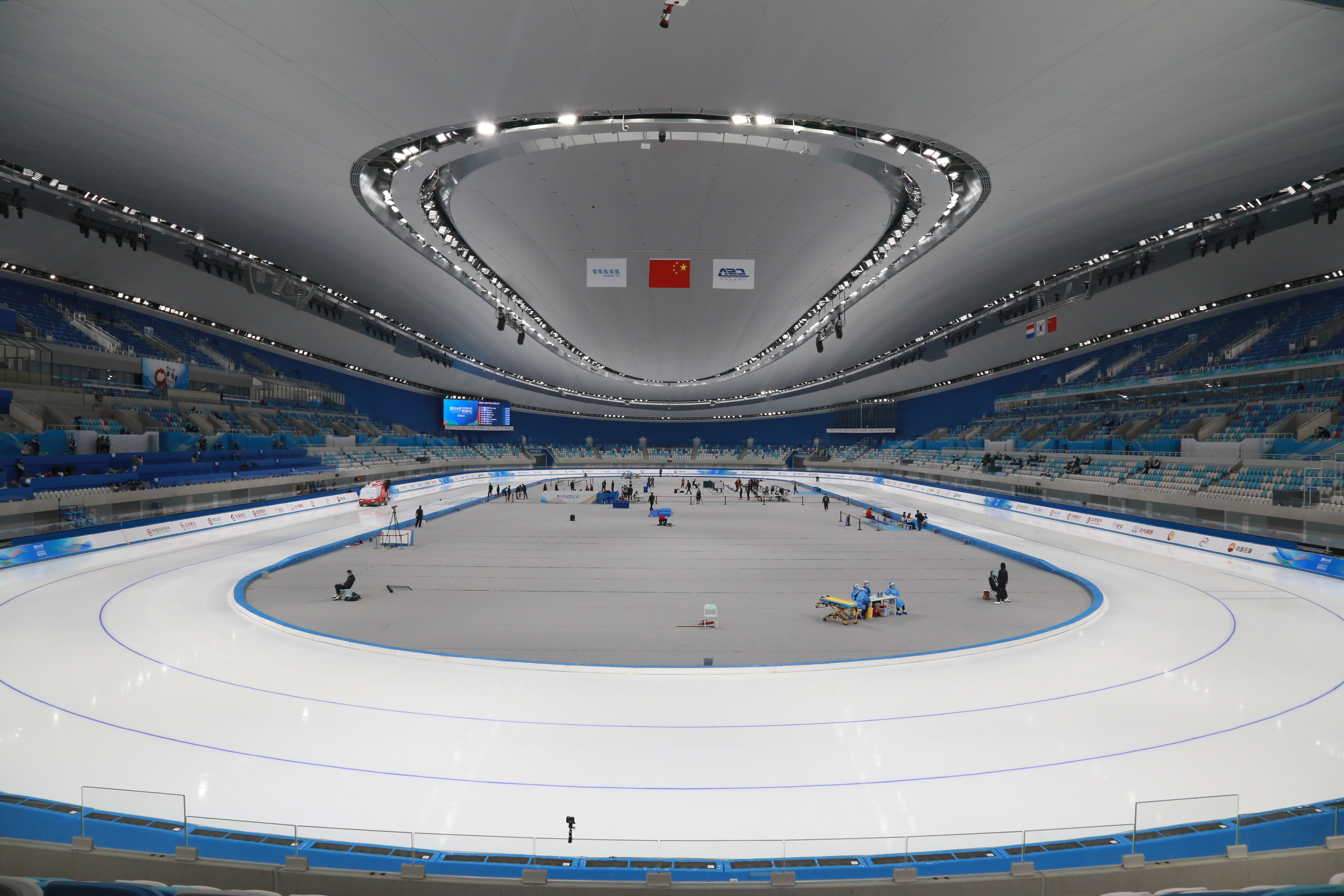 北京冬奥会速滑馆图片