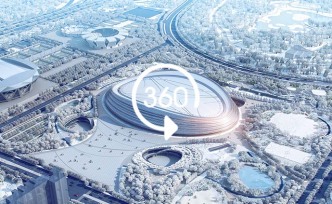 360°全景｜探秘拥有“智慧大脑”的国家速滑馆“冰丝带”