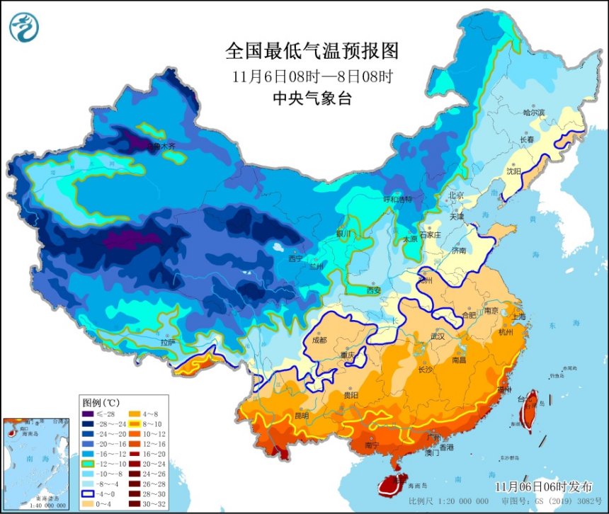 黄色预警：京津冀等地有大到暴雪，局地积雪可达20厘米