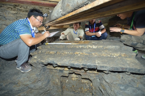 郭庄大墓发掘考古纪实图片