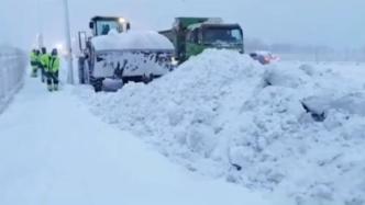 通辽持续降雪46小时打破历史极值，当地发布接收捐赠公告