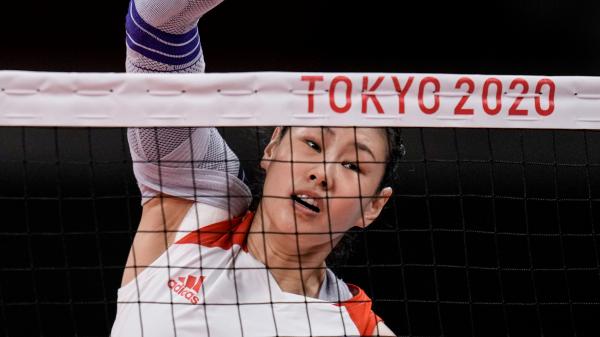 東京奧運會賽場上的顏妮 本文圖片 CFP