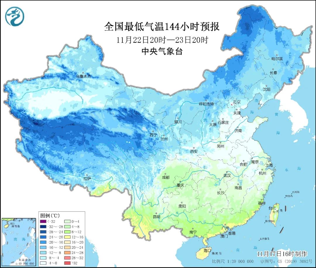 冷空气又来：近20大城市降温将超10℃，东北或再遭强降雪_绿政公署_澎湃新闻 The Paper