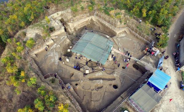 高堡子建章宫遗址规划图片