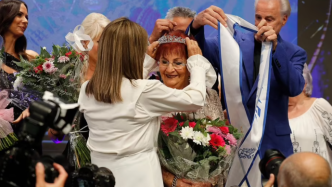 以色列评选最美“大屠杀幸存者小姐”，86岁老妪夺冠