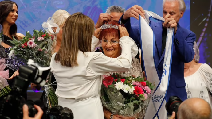 以色列评选最美“大屠杀幸存者小姐”，86岁老妪夺冠