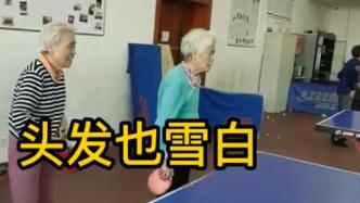 老姐妹的日常！浙江4位八旬奶奶天天在乒乓馆对战