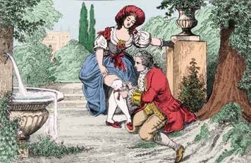 卡萨诺瓦《我的一生》插图:卡萨诺瓦和凯瑟琳