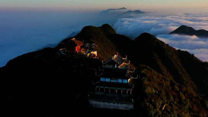 瞰見|重慶華鎣山:美麗云海景觀