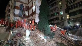 江西赣江新区宿舍楼坍塌，4名失联人员被搜寻到均无生命体征