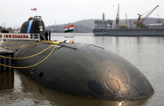 “猎豹”号核潜艇后来租借给印度海军。