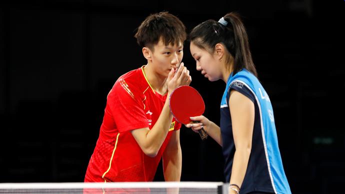 美國隊員贊中國乒乓選手：雖是首次搭檔，但我很信任他