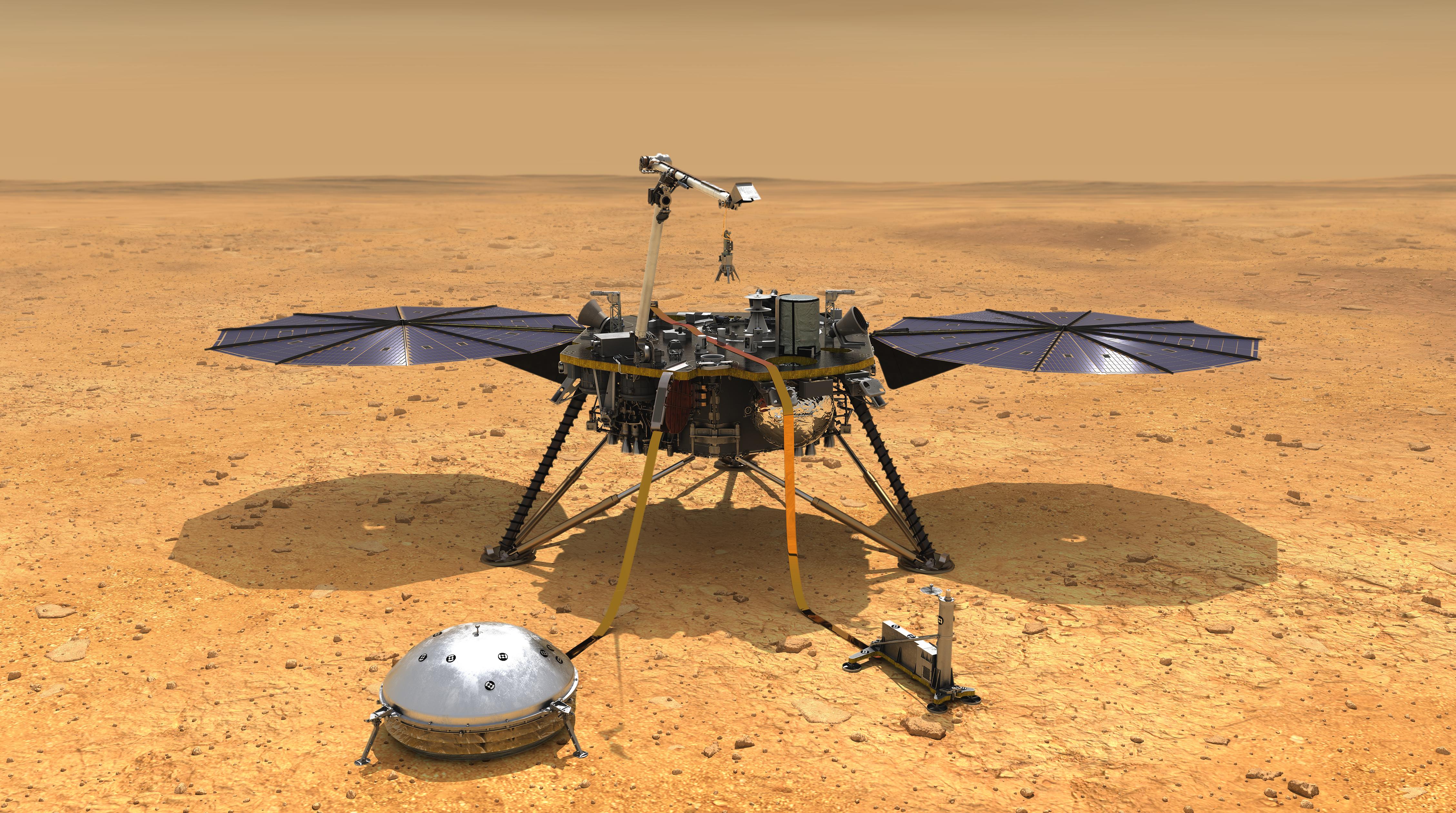 利用美国洞察号数据,研究者获火星地下200米深处影像