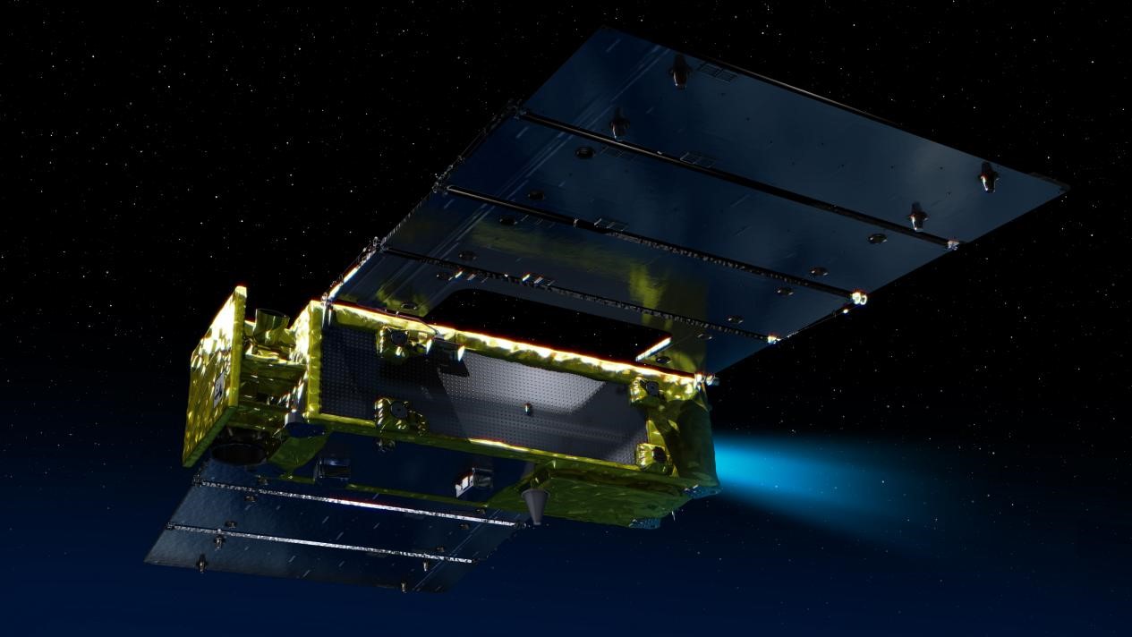 卫星配备了电推进系统和高分辨率成像设备。
