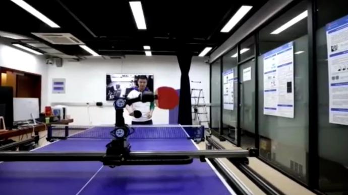6241次！上海理工研发乒乓球对打机器人创造世界纪录