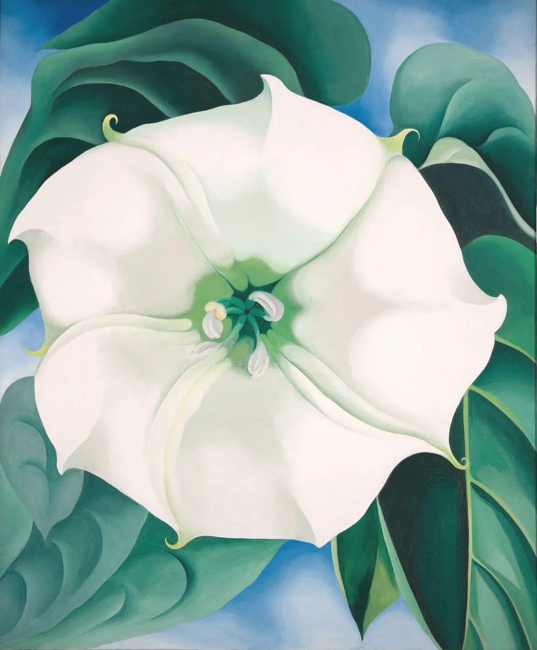 Georgia O'Keeffe,Jimson Weed/White Flower No. 1, 1932