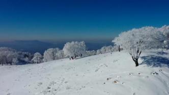 瞰见｜吉林通化：雾凇雪满山