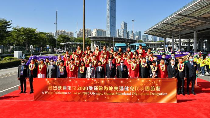 访港首日，奥运天团五大关键词“热身”