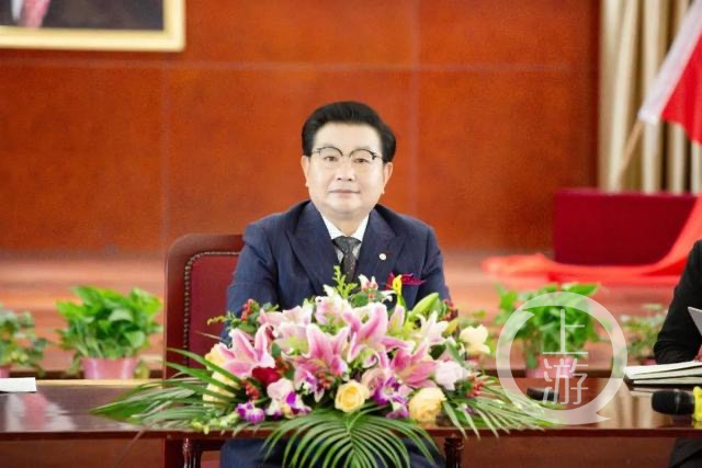 ▲上海文峰集团董事长陈浩曾在内部会议称，面对媒体曝光要心态好、有格局。