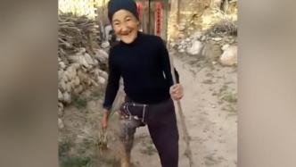 中国残基会：“马腿奶奶”所用实为木制假肢，其家庭情况尚可