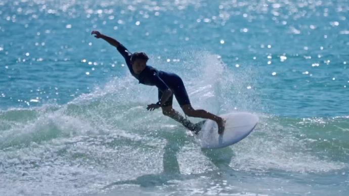 大国小镇丨冲浪小镇：我在海南日月湾等浪来