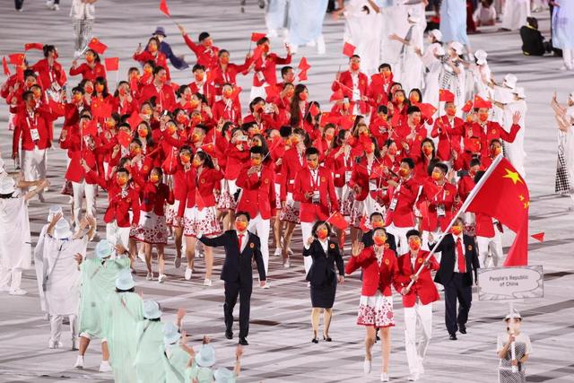 2021年7月23日第32届夏季奥林匹克运动会开幕式在日本东京举行