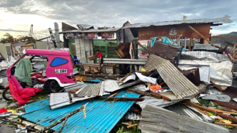 台风“雷伊”在菲律宾致死人数升至375人