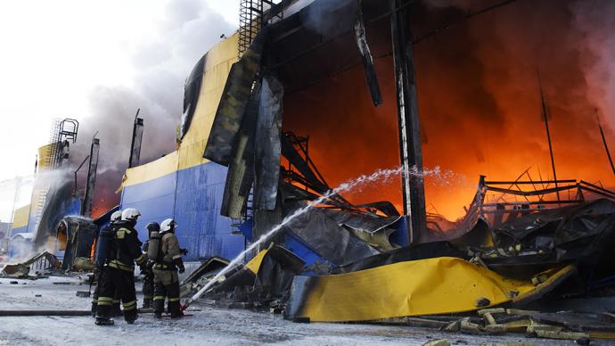 早安·世界｜俄羅斯一超市發生火災，縱火嫌疑人是遭辭退員工