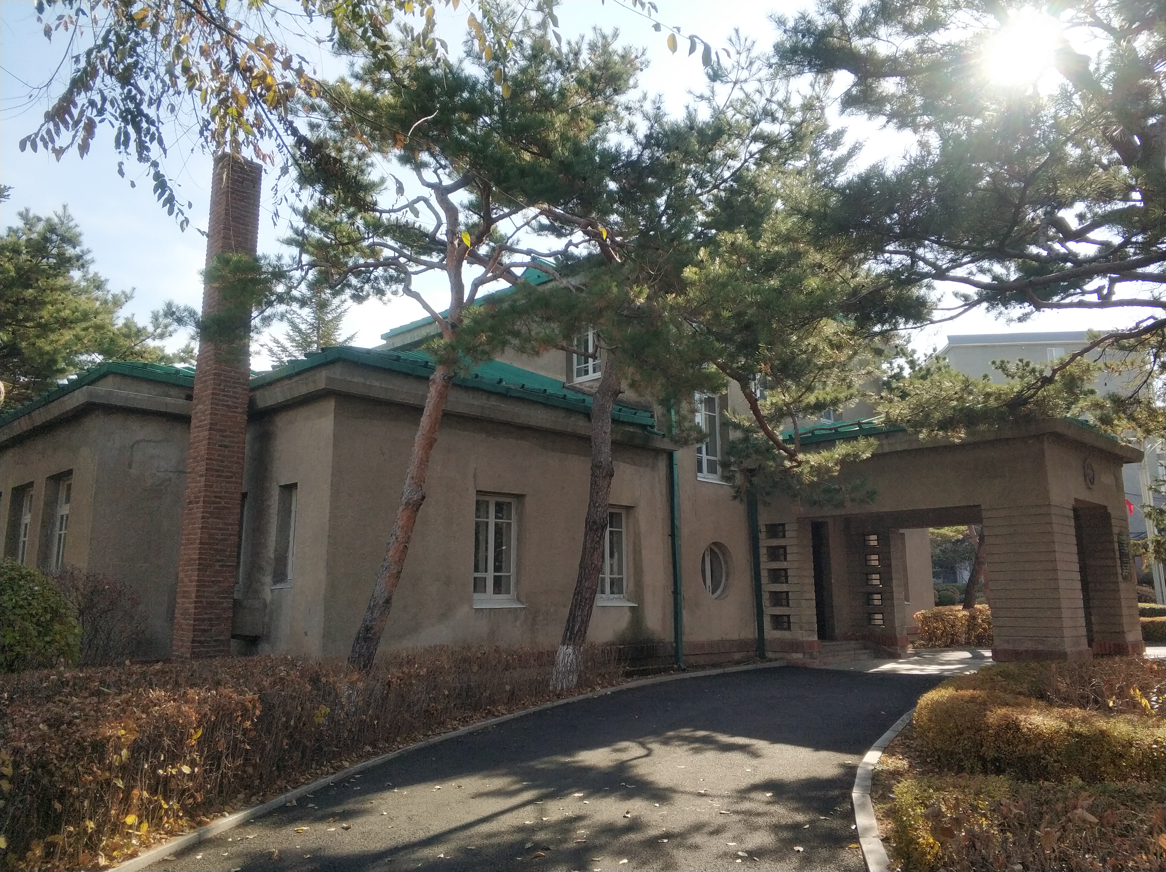 2021年10月，吉林龙井，间岛日本总领事馆旧址，领事宅邸。