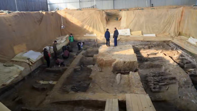 國字山墓葬是迄今江西地區考古發現規模龐大的東周時期墓葬