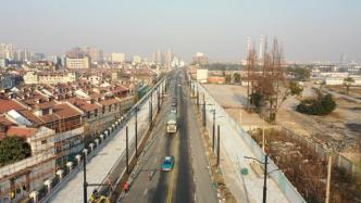 上海一条150岁“高龄”马路改造有新进展：东线道路建成开通