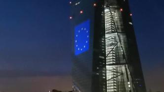 庆祝欧元流通20周年，欧洲央行举办灯光秀