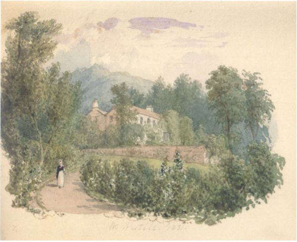 威廉·韦斯托尔（William Westall，1781-1850），莱德尔山庄。