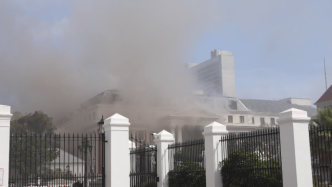 南非议会大厦失火，一名嫌疑人已被捕