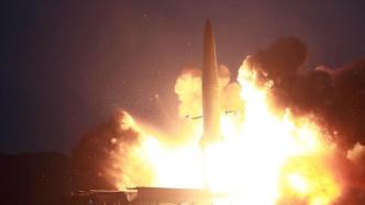 朝鲜发射一枚可能是弹道导弹的飞行物