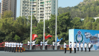 香港入境事务处成立60周年，举办全中式步操展示