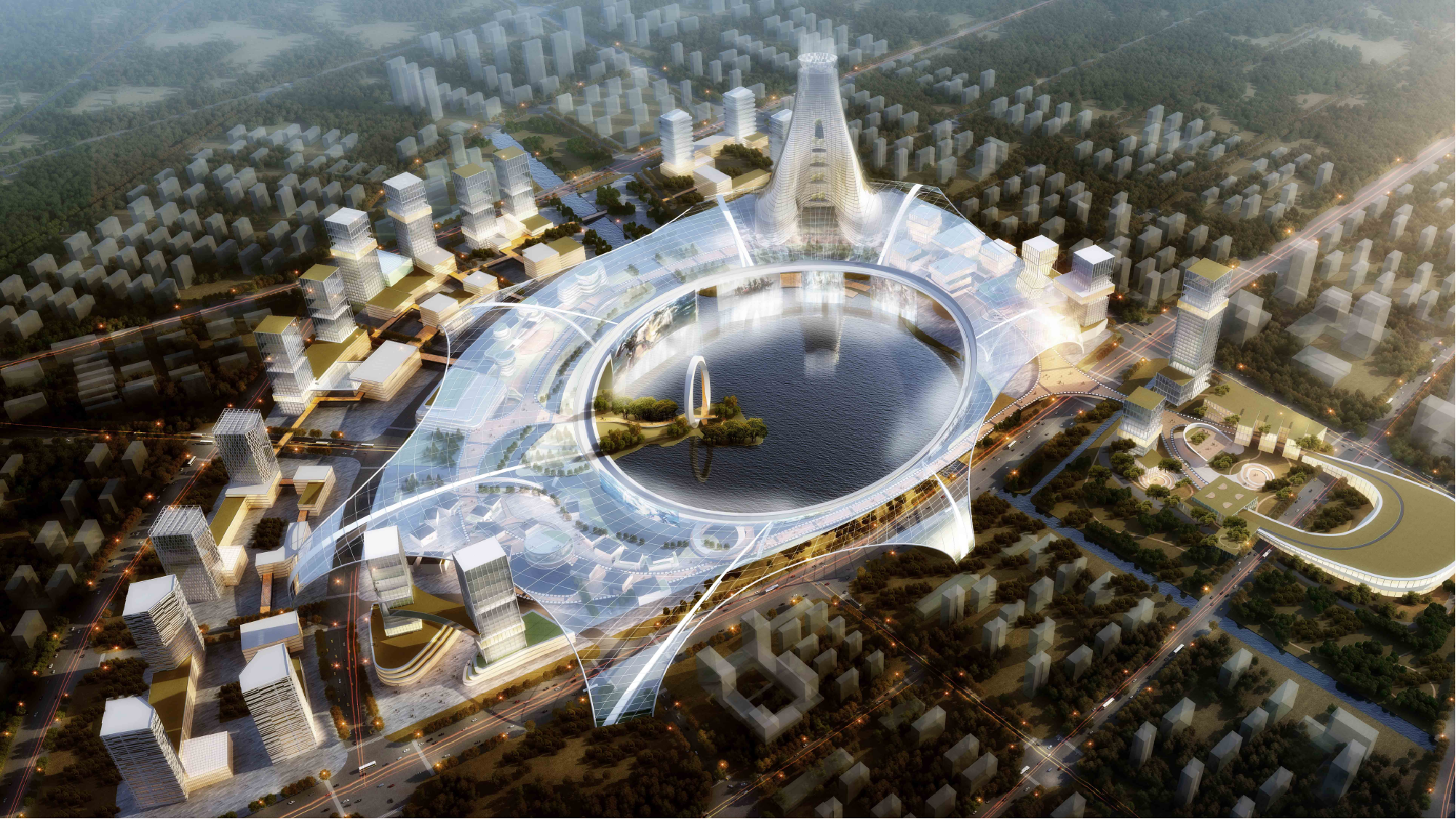 上海松江新城14个重大项目集中开工签约，总投资超50亿元