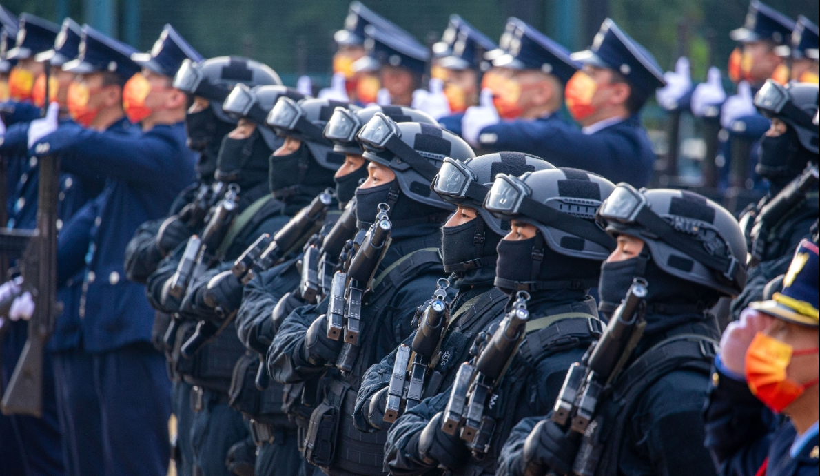 多图|澳门举行升旗和检阅仪式庆祝中国人民警察节-第3张图片-星河娱乐 多图|澳门举行升旗和检阅仪式庆祝中国人民警察节-第3张图片-星河娱乐
