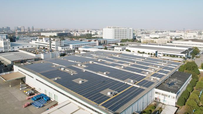 迈向双碳目标，芬兰企业在中国工厂启用分布式光伏发电项目