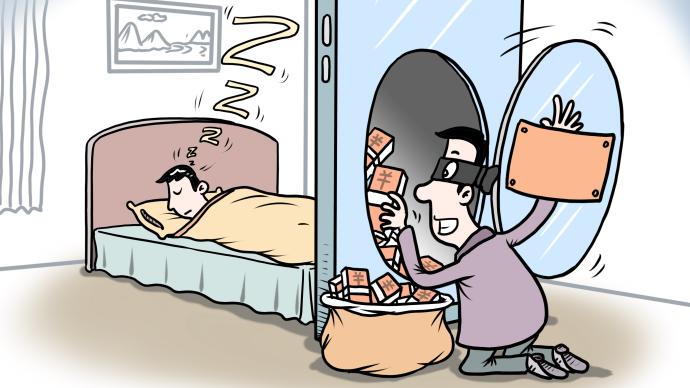 家贼难防,上海一男子趁女友熟睡用其手机盗刷银行卡21次
