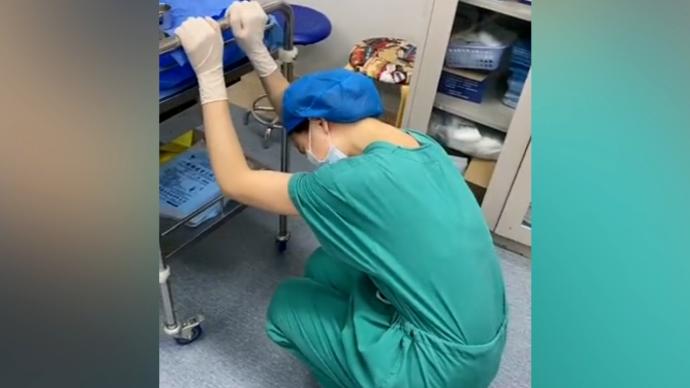 桂林一妇产科医生术后胃痛蹲下缓解：收到很多陌生人的关心