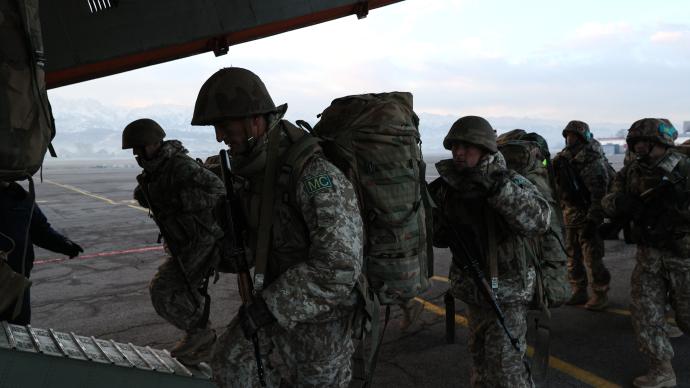集安组织维和部队开始撤离哈萨克斯坦，拟于1月19日撤完