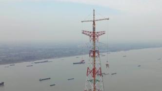 385米！世界最高输电铁塔在江苏