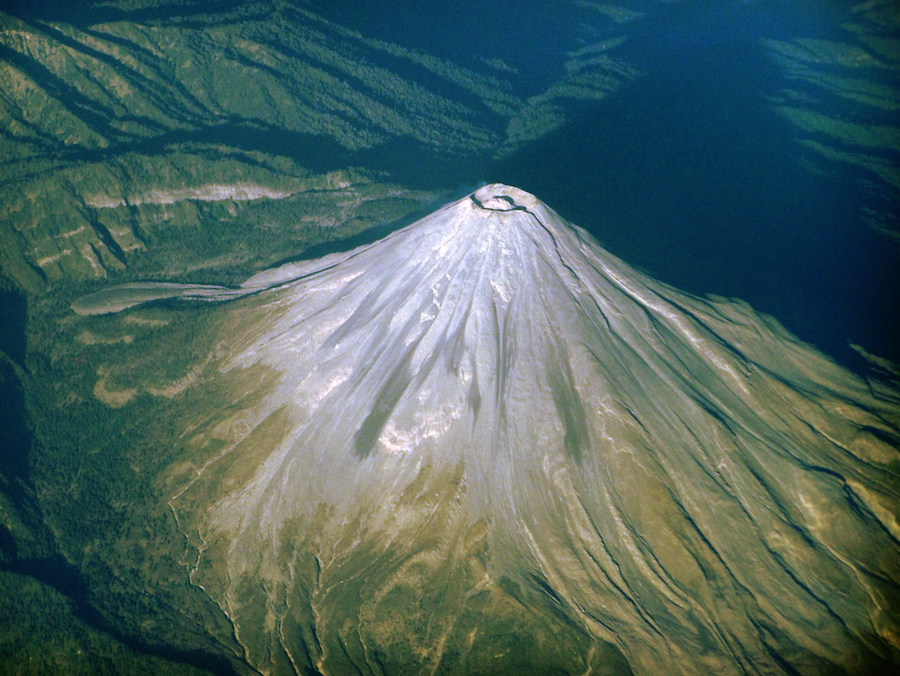俯瞰科利马火山