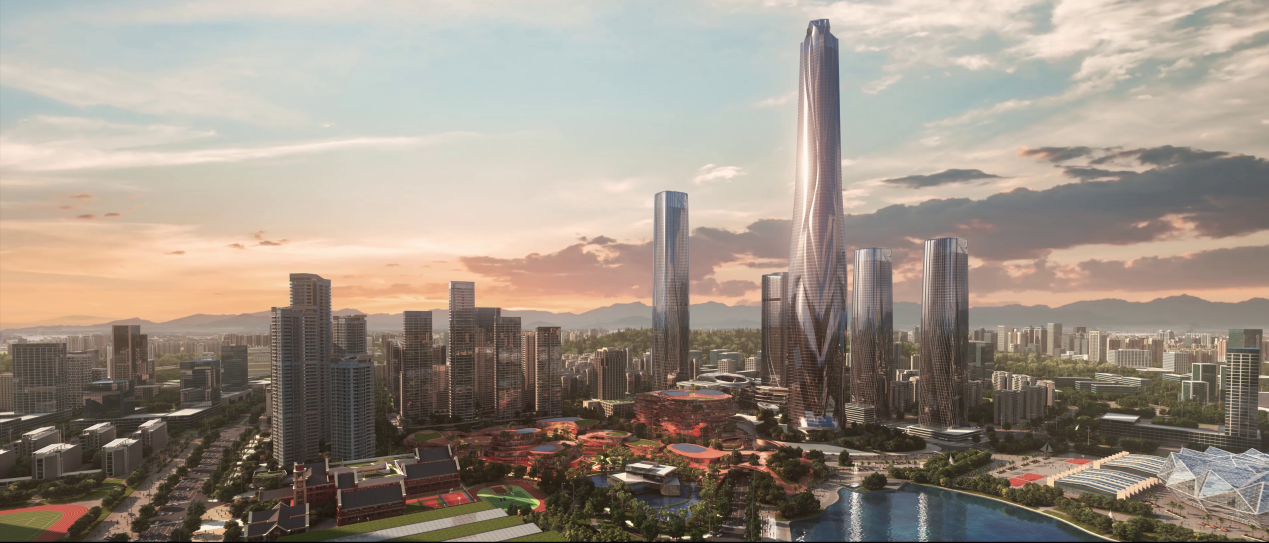 世茂集团的第一高楼——位于广东省深圳市的世茂深港国际中心正在寻找