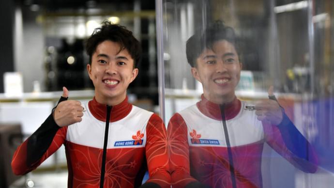 香港冬奥选手开口“大碴子味儿”，他在购物中心冰球场练速滑