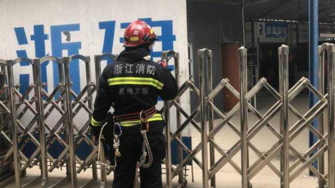 工地失火保安阻碍消防人员入场：涉事人员被行拘