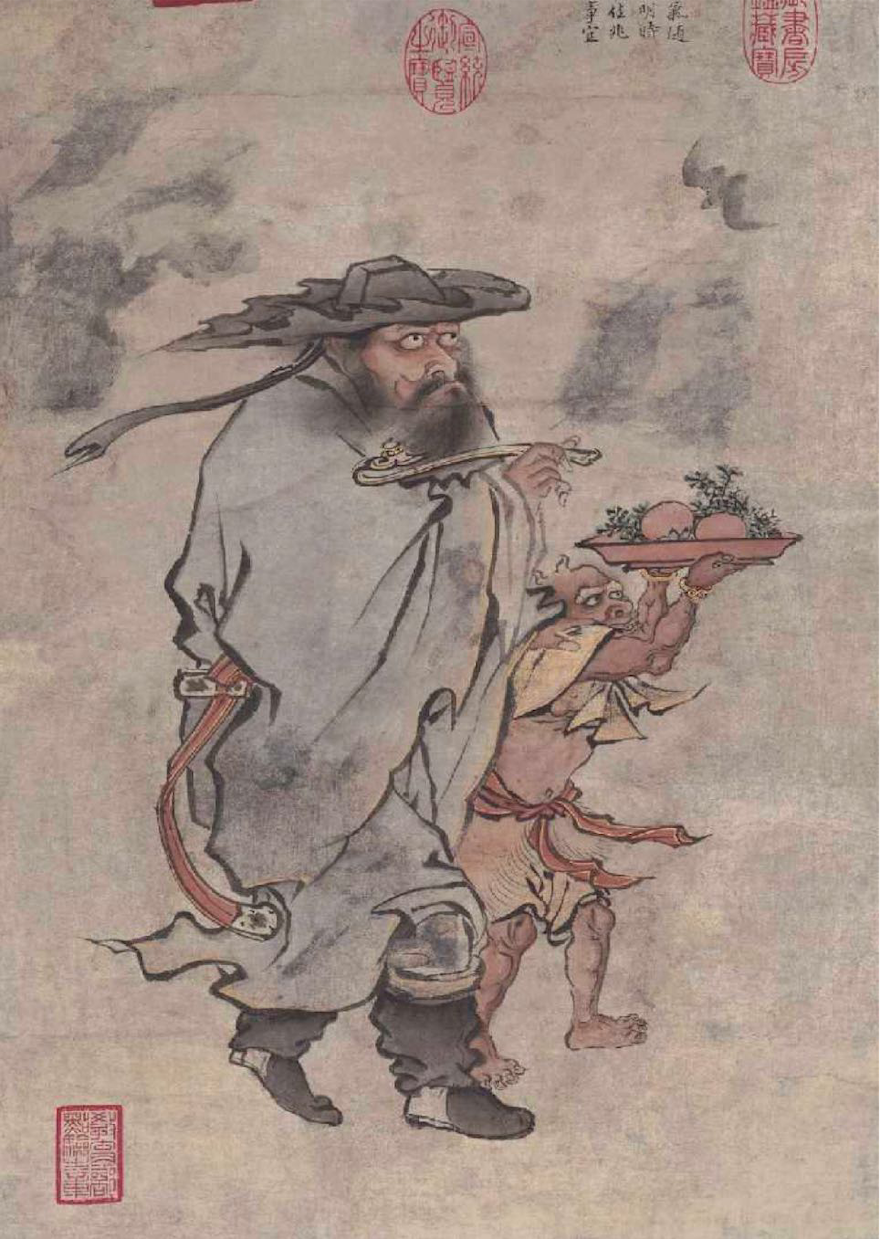 《岁朝佳兆图》，朱见深，1481，北京故宫博物院